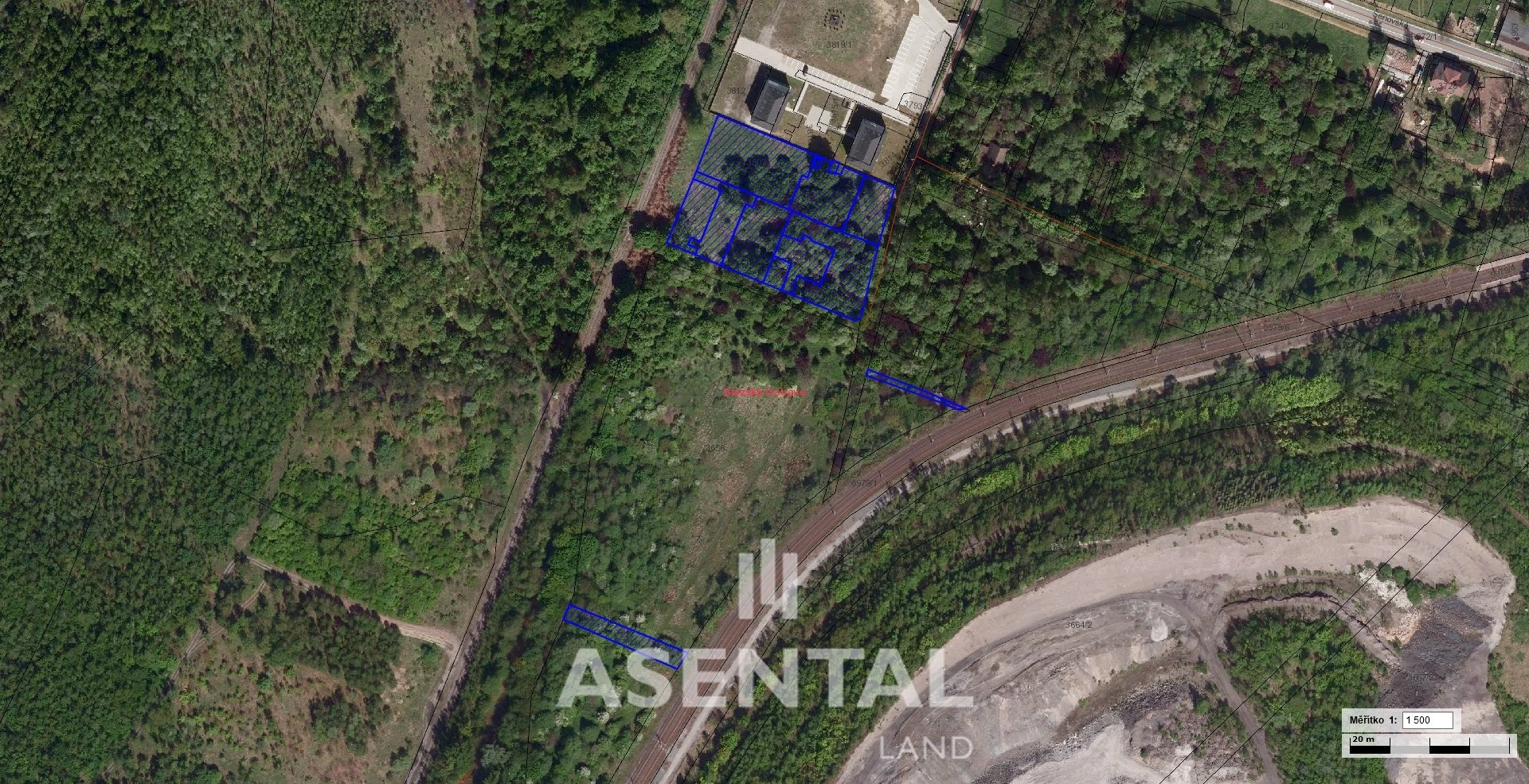 Prodej souboru pozemků o výměře 7 511 m² v k.ú. Slezská Ostrava v lehkém průmyslu s plochou přestavby - plochy smíšené - bydlení a služby