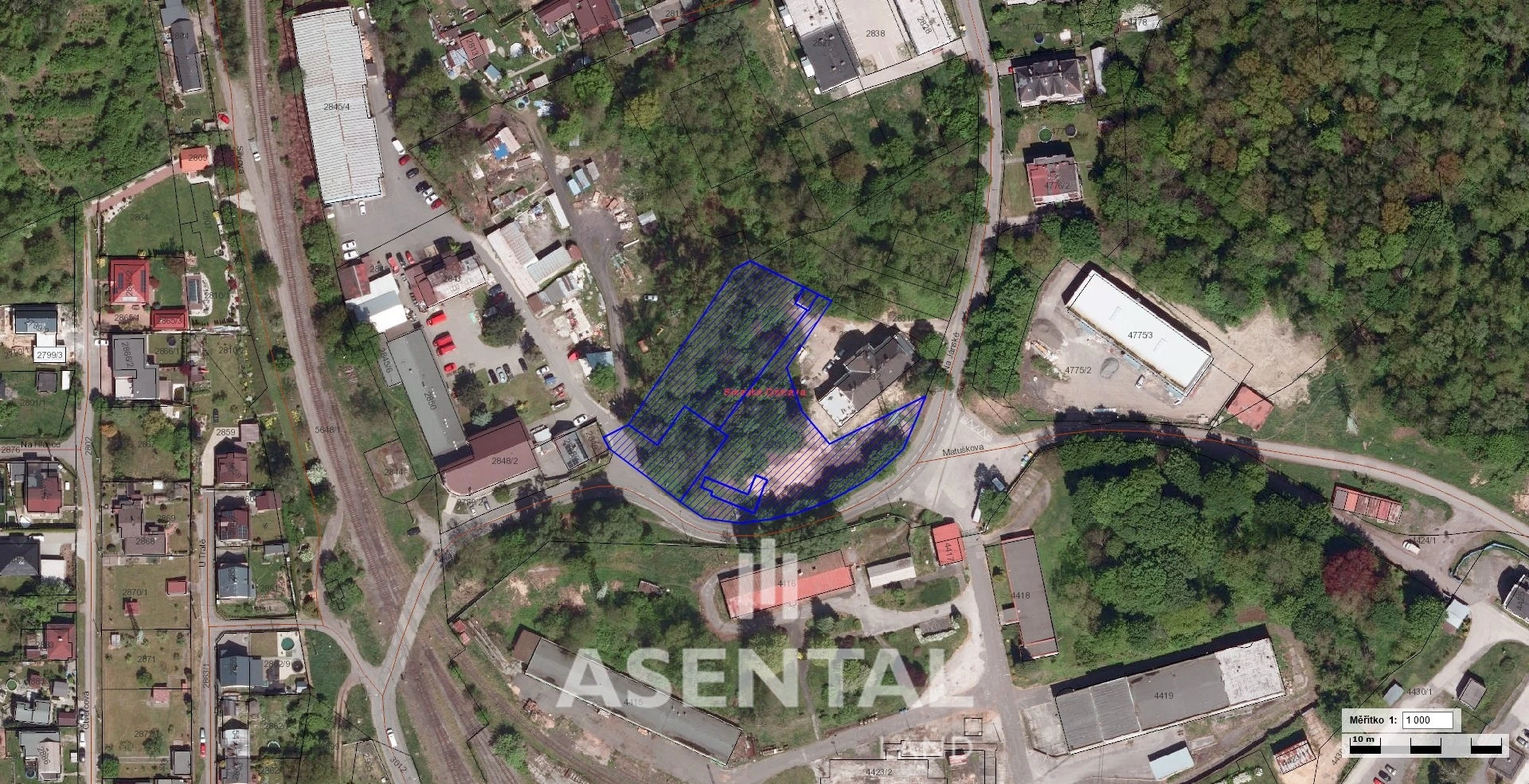 Prodej pozemků o celkové výměře 4 449 m² v k.ú. Slezská Ostrava