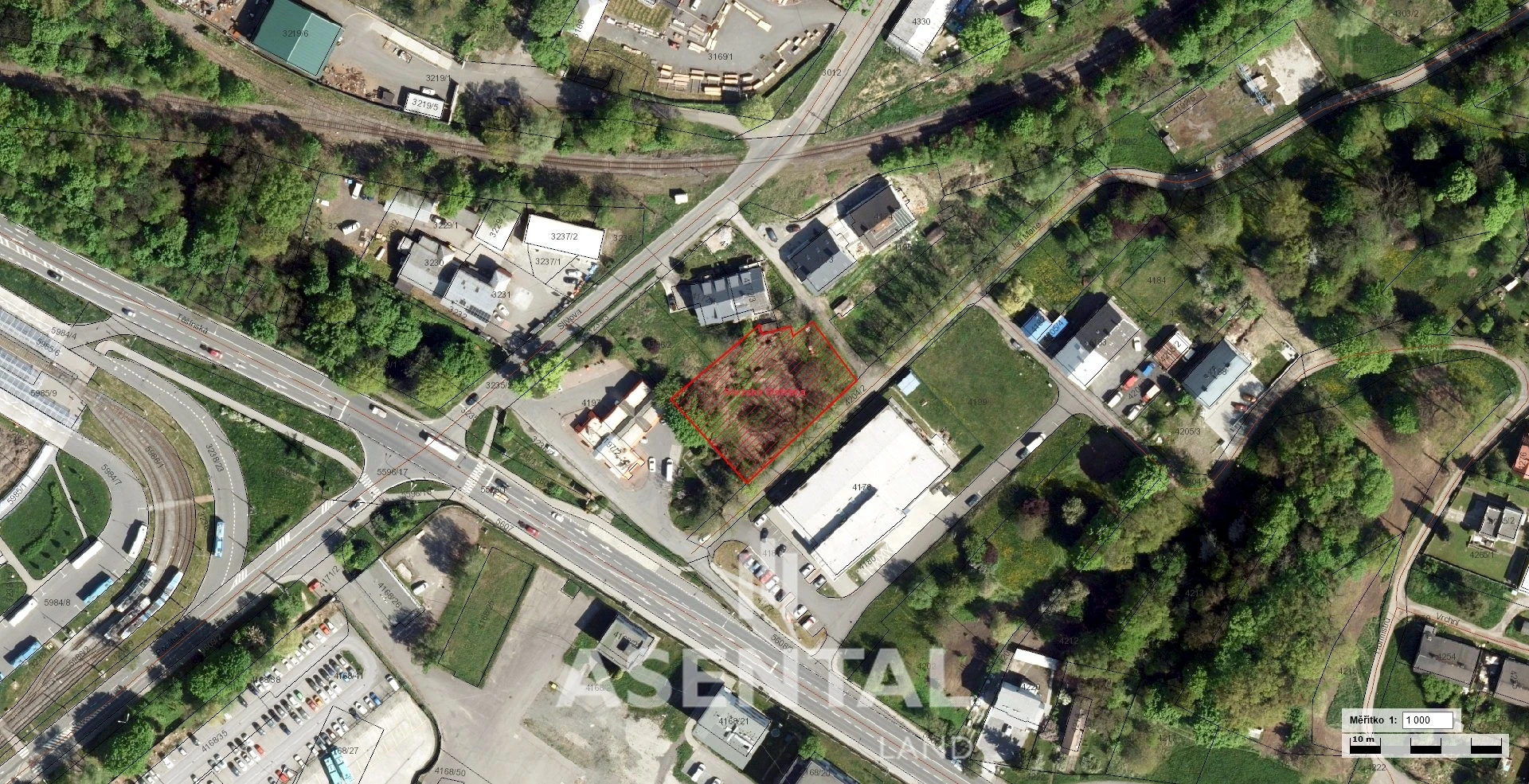 Prodej pozemku o výměře 1 757 m² v k.ú. Slezská Ostrava